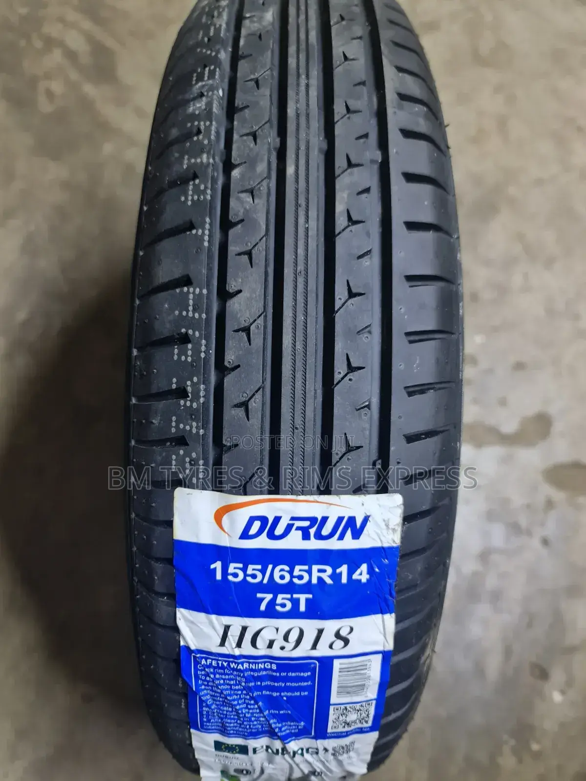 155 /65 R14 Durun Tires.