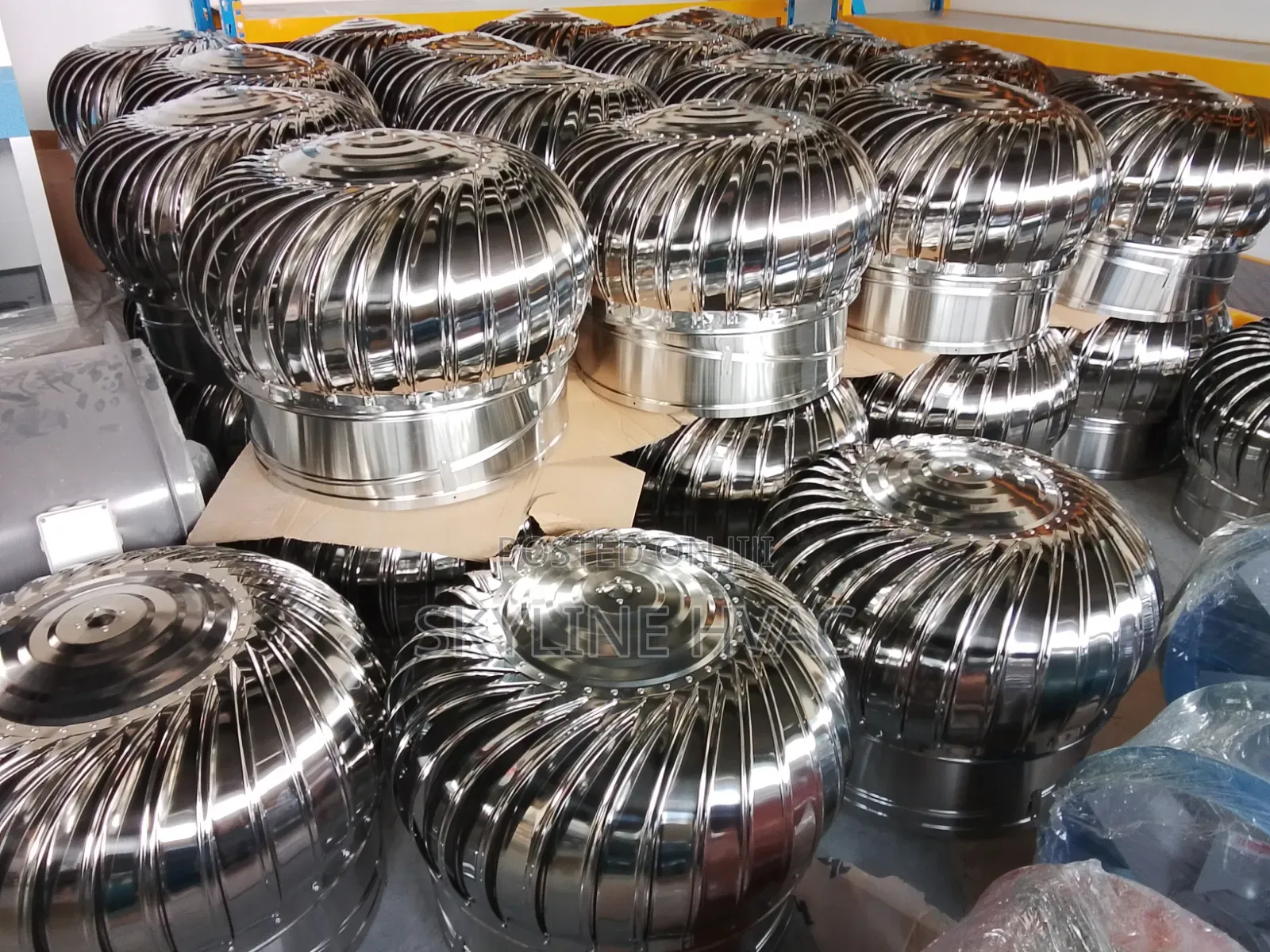 Cyclone Roof Ventilators 600mm Stainless Steel