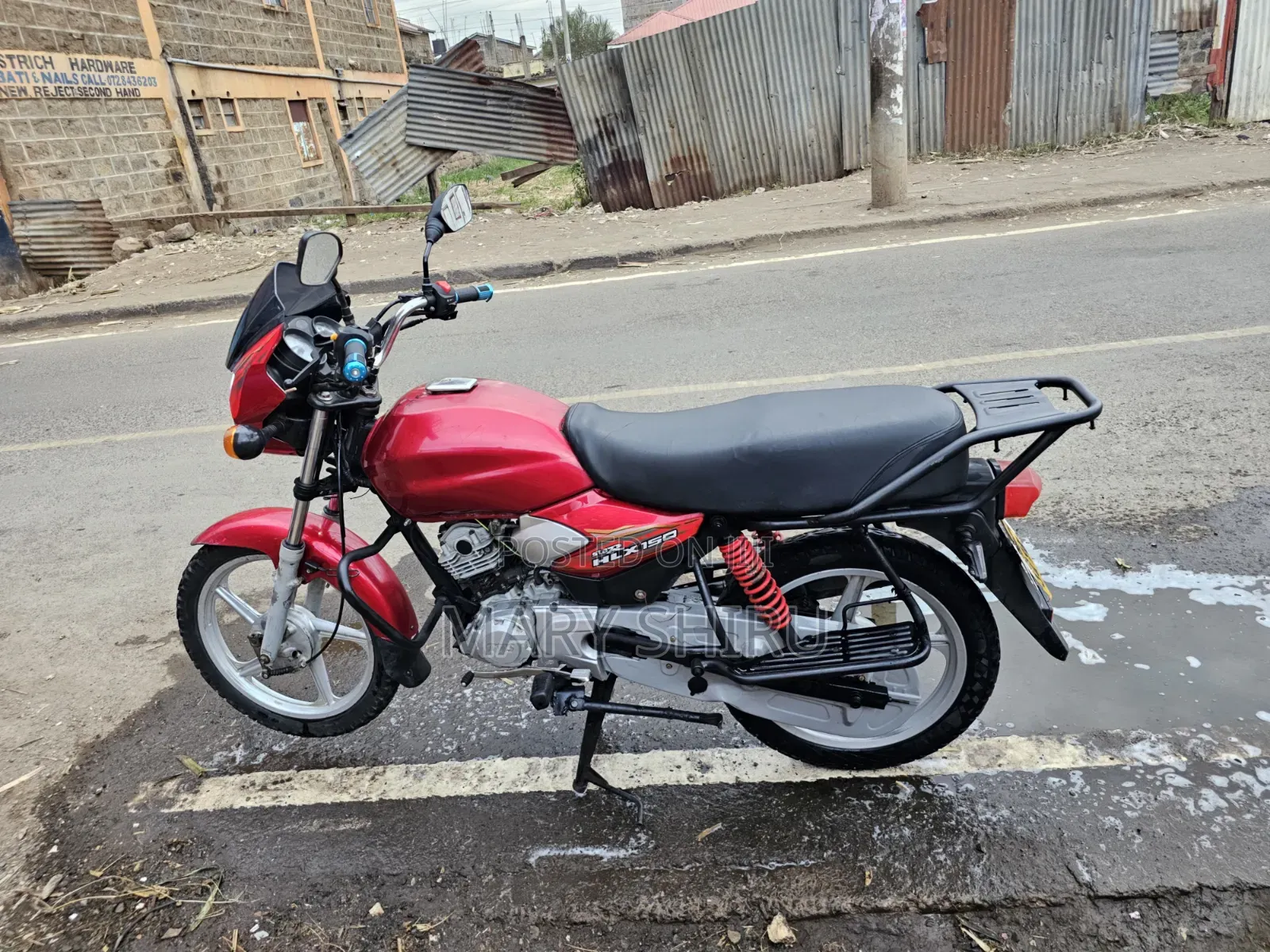 TVS HLX Plus ES 2022 Red