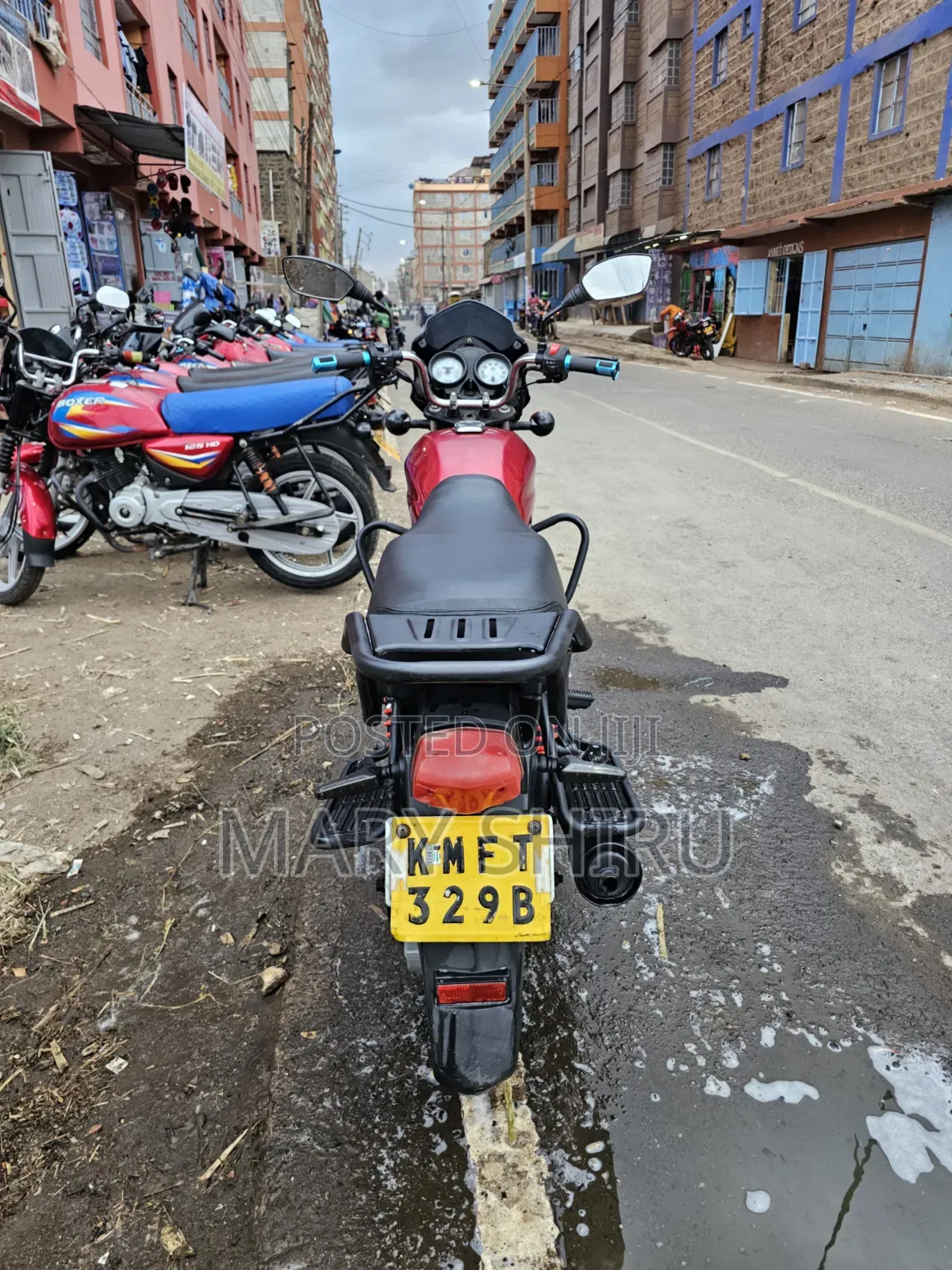 TVS HLX Plus ES 2022 Red