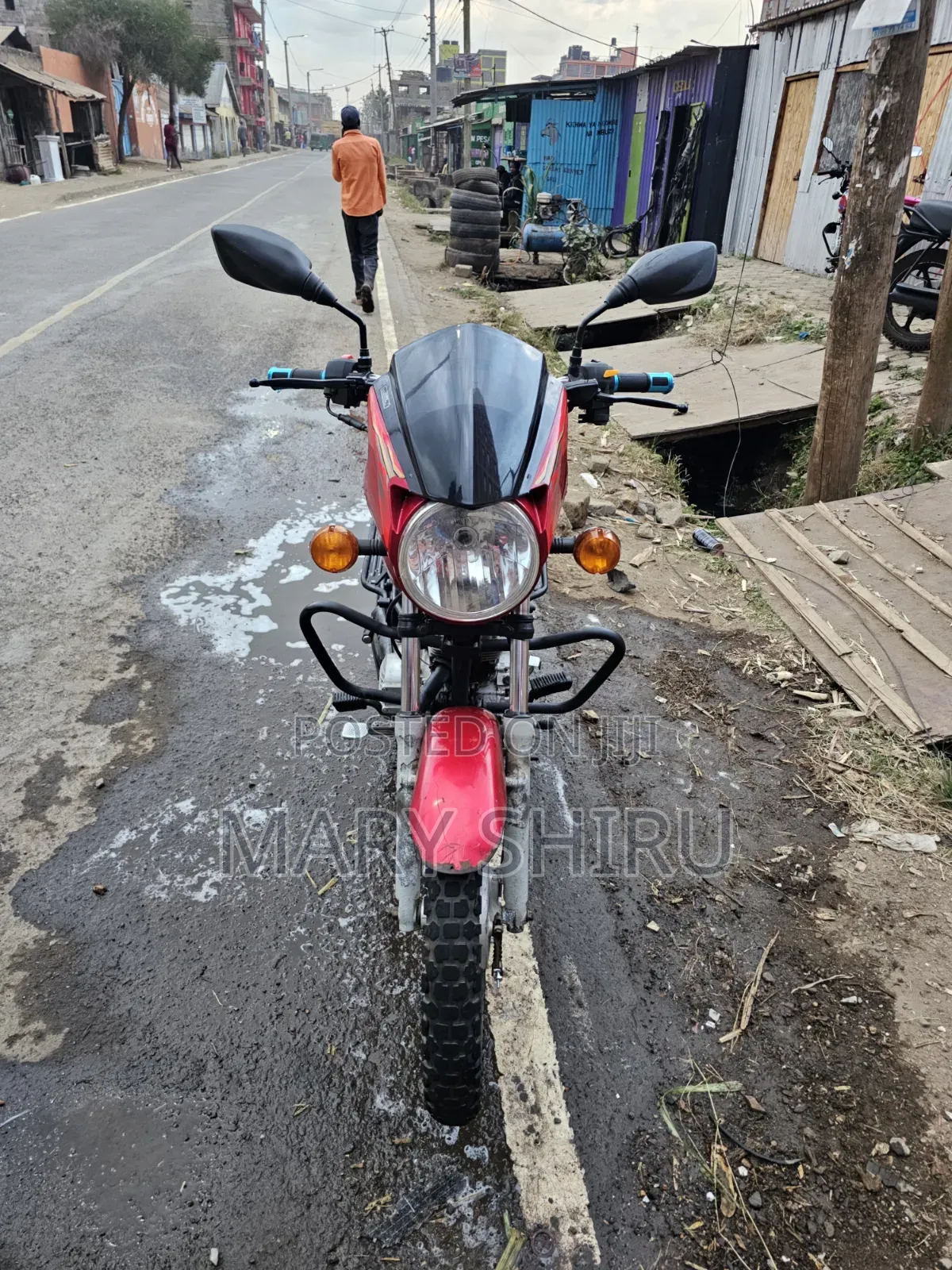 TVS HLX Plus ES 2022 Red