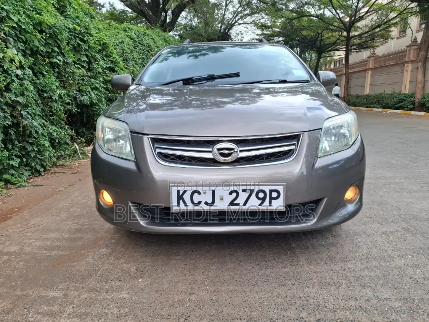 Toyota Corolla Fielder 2010 Gray