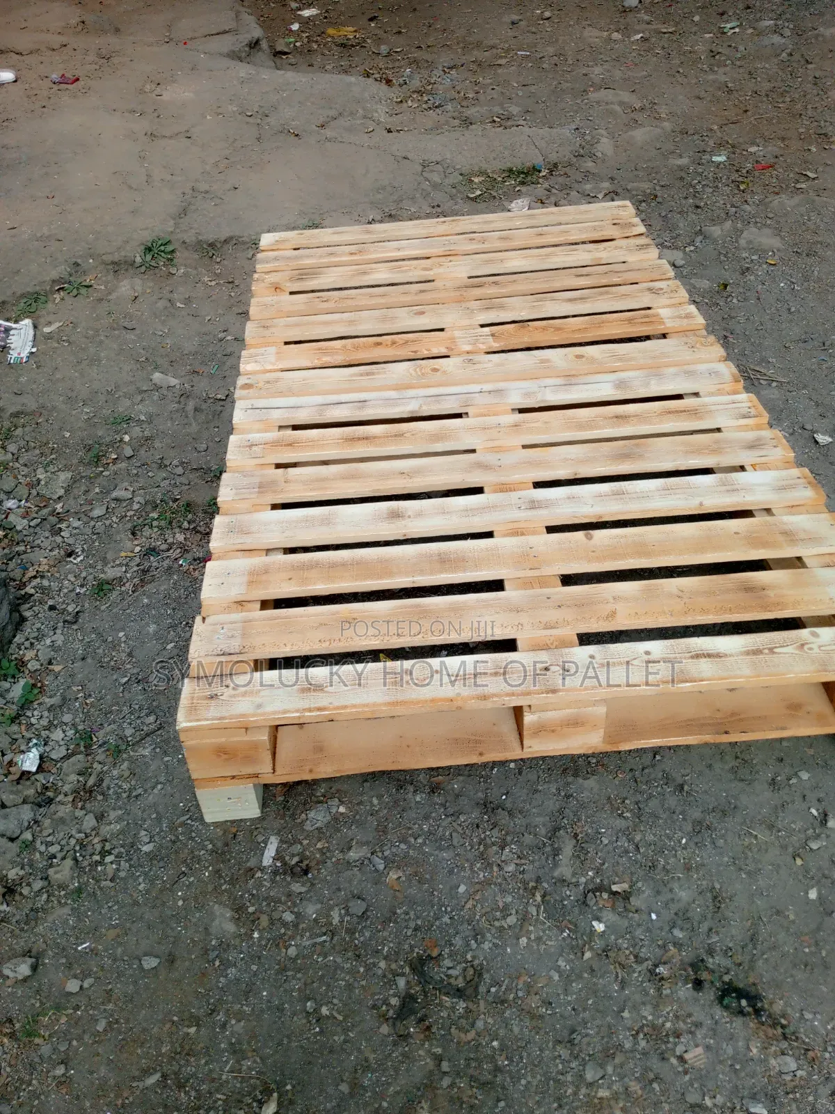 Standard Raised 4*6 Pallet Bed- Blazed Pattern