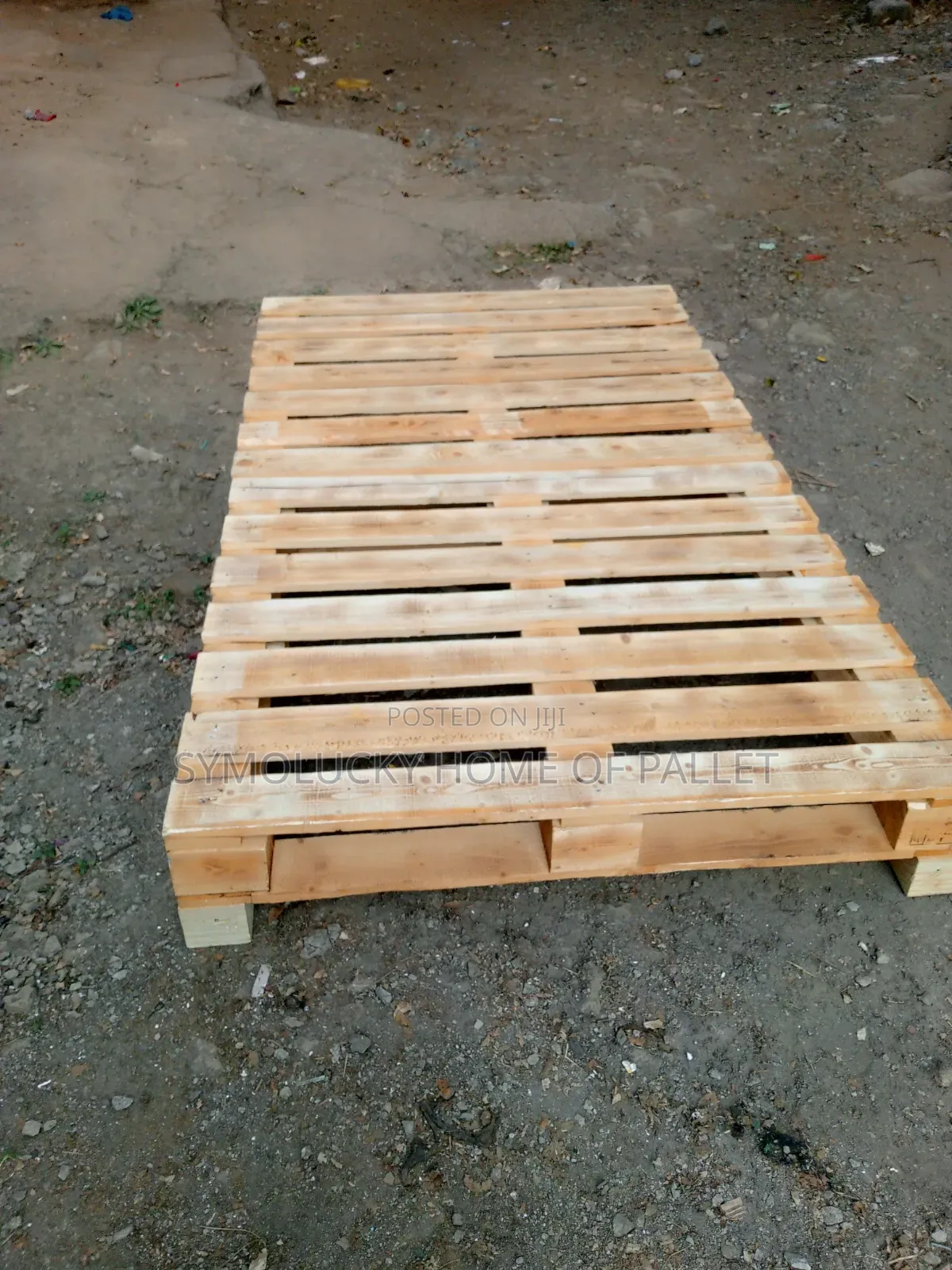Standard Raised 4*6 Pallet Bed- Blazed Pattern