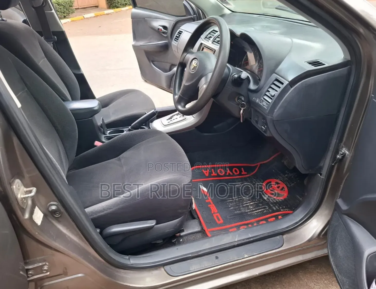 Toyota Corolla Fielder 2010 Gray
