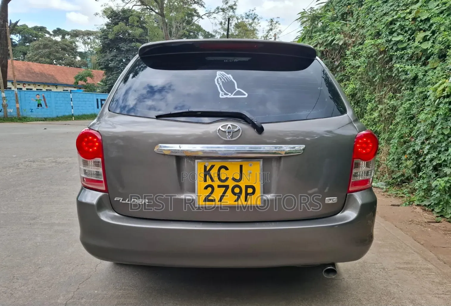 Toyota Corolla Fielder 2010 Gray