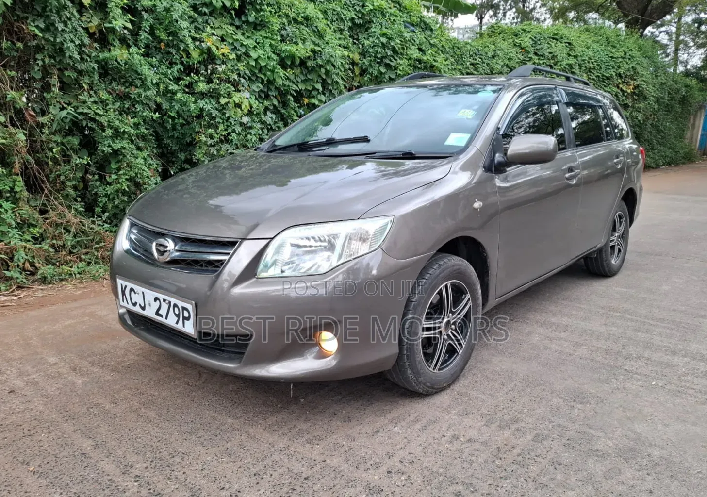 Toyota Corolla Fielder 2010 Gray