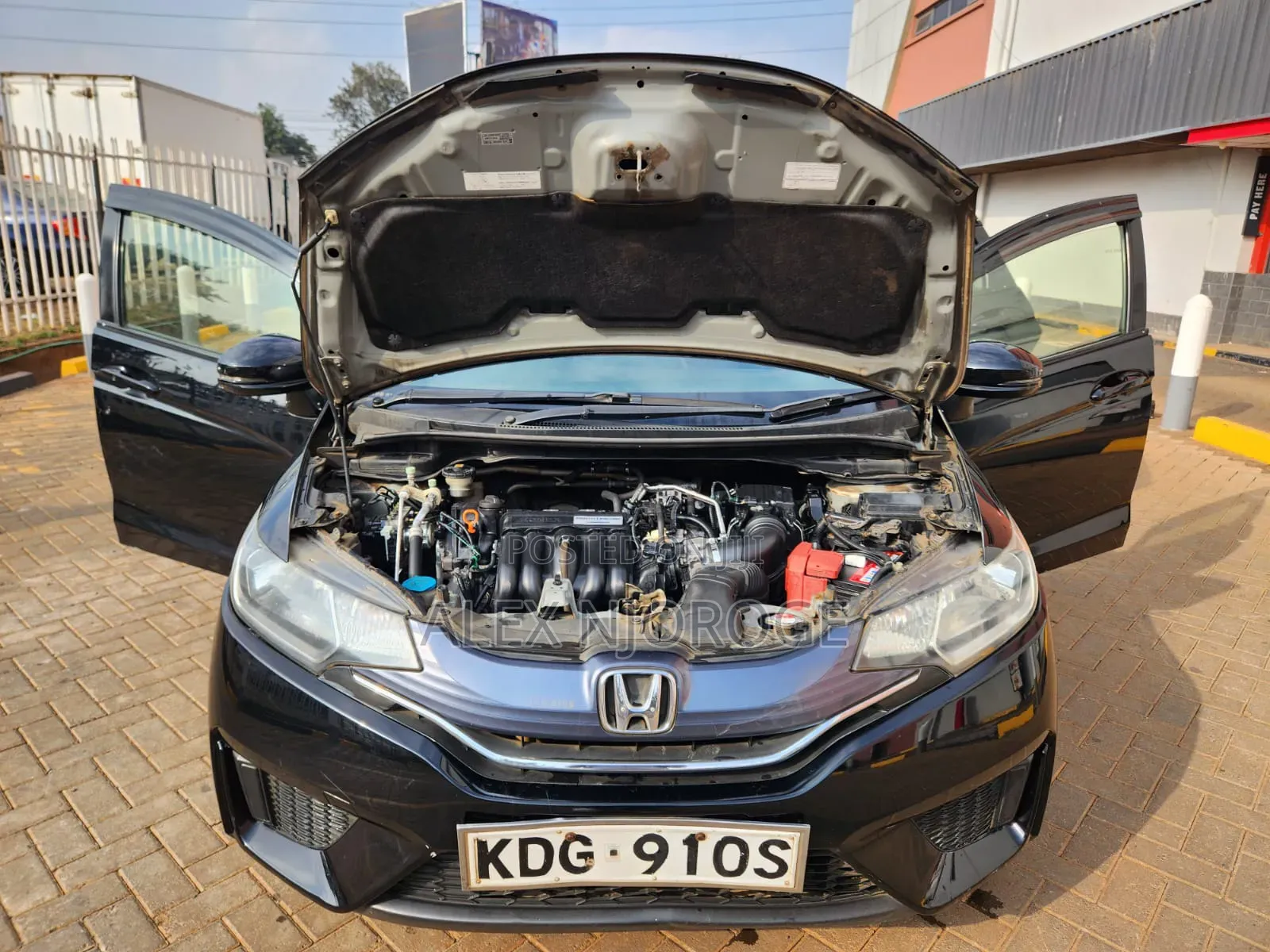 Honda Fit 2014 Black