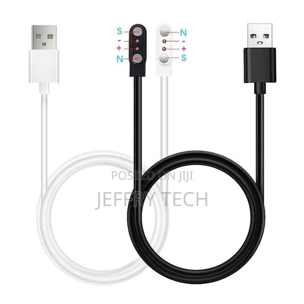 Smart Watch Charger 2 Pin Magnetic Charging Cable Cord, 2 Pins Magneti