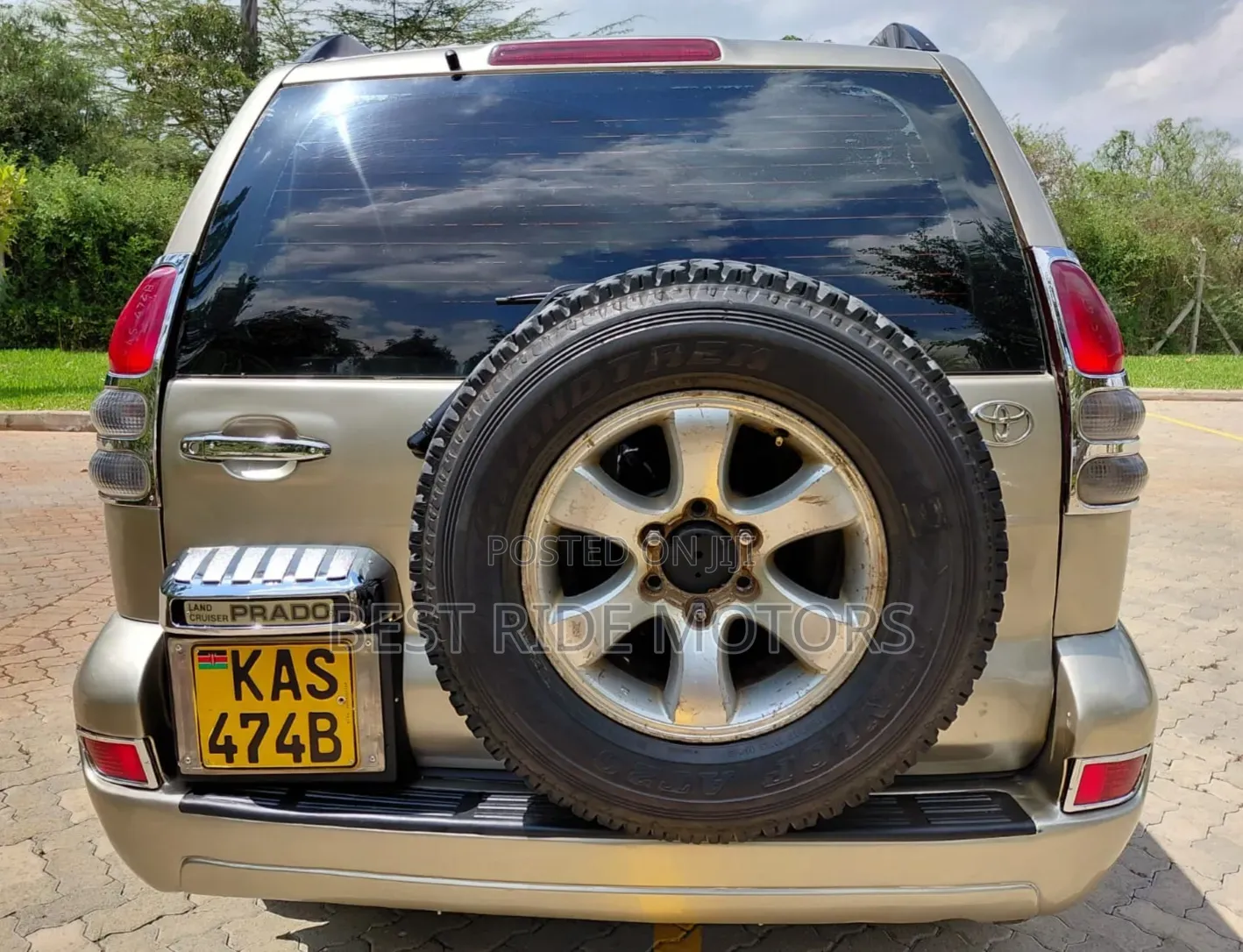 Toyota Land Cruiser Prado 3.0 D-4D 2003 Gold
