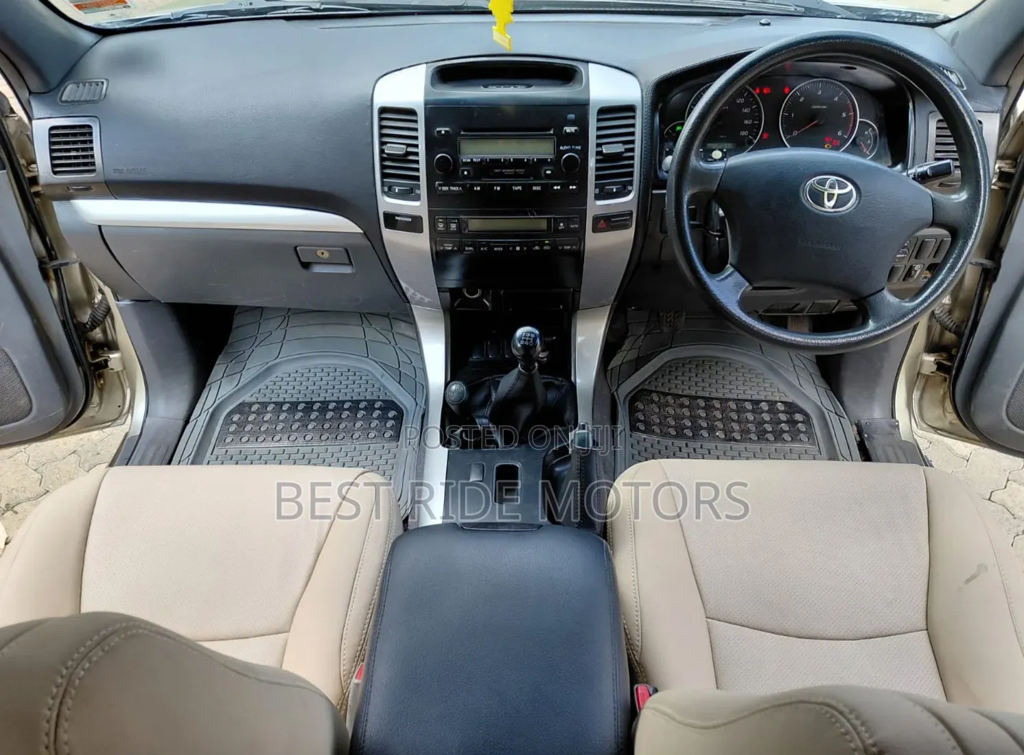 Toyota Land Cruiser Prado 3.0 D-4D 2003 Gold