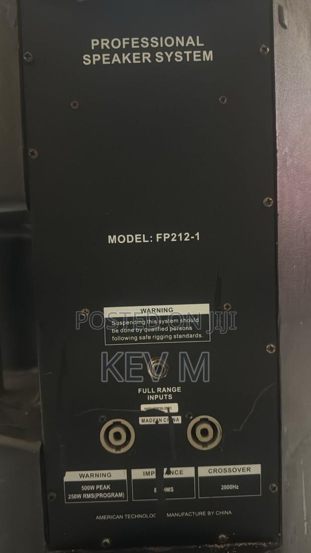Sound King Speaker Fp 212/1 12-Inch Active 2-Way Professional - thumbnail 3