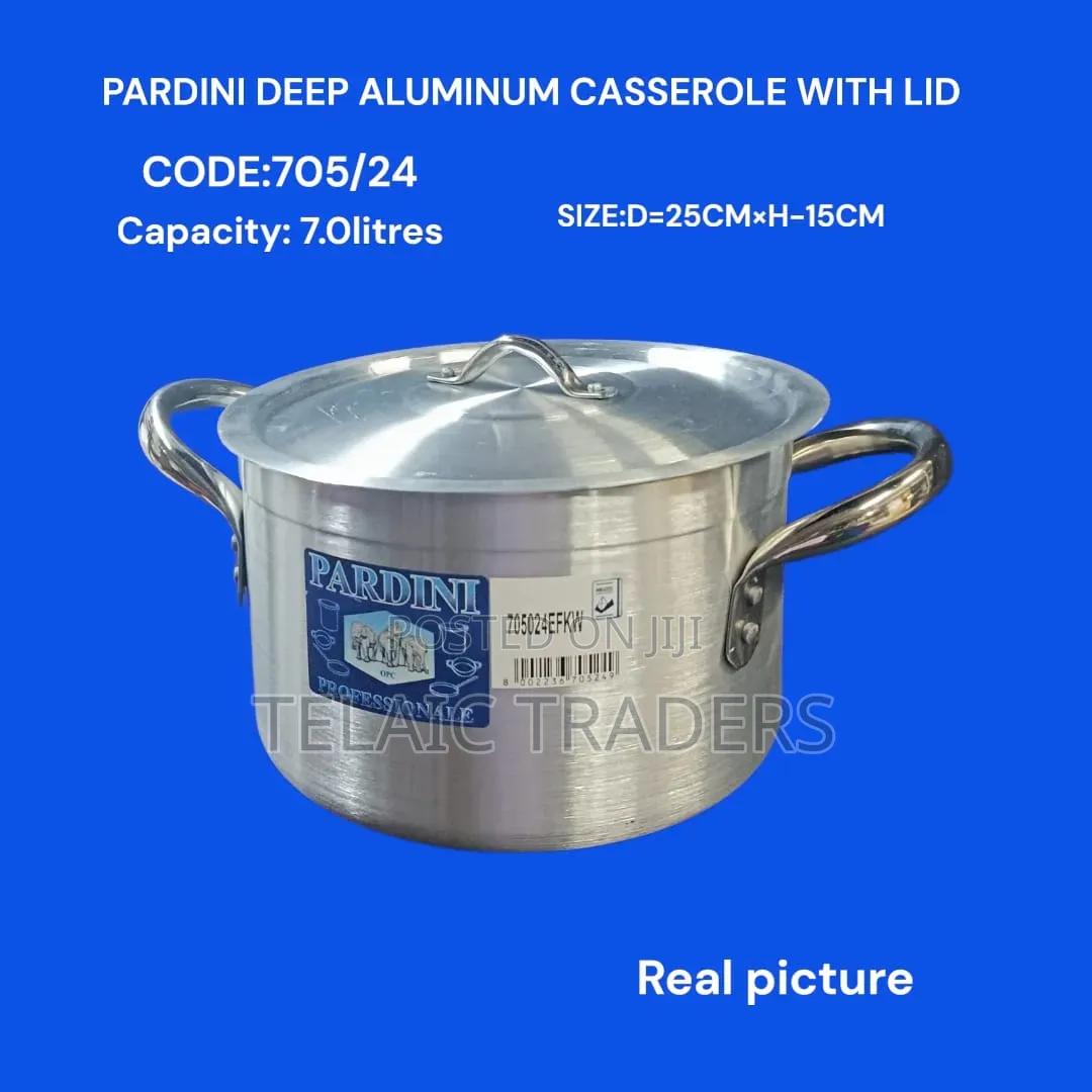 7l Aluminium Sufuria