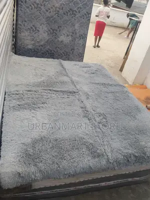 Soft Decorative Carpet 5 by 8 Feet Fluffy