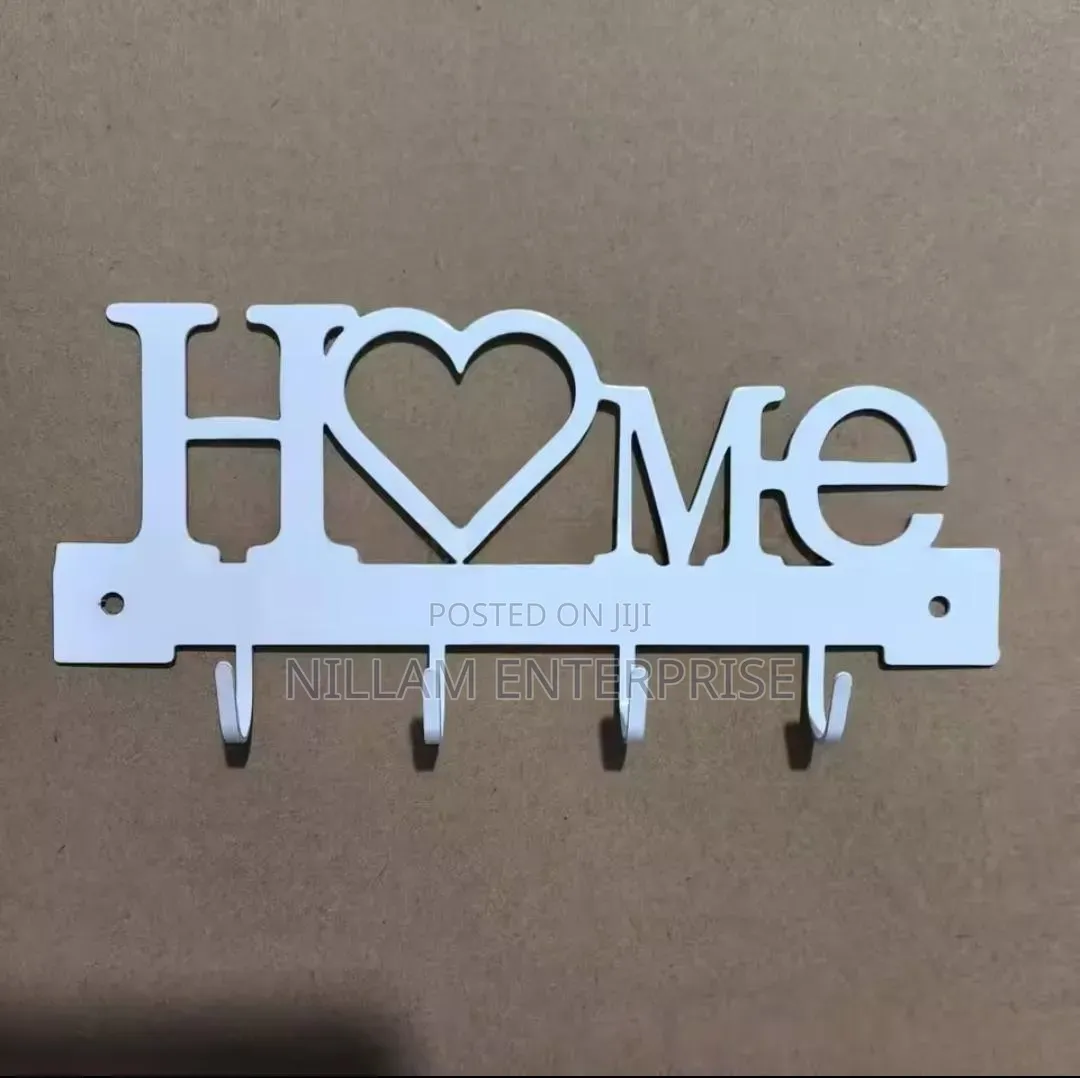 Wall Mounted Home Love Shape Key Holder Rack*