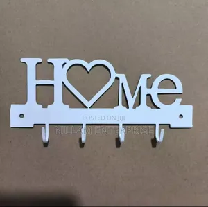 Wall Mounted Home Love Shape Key Holder Rack*