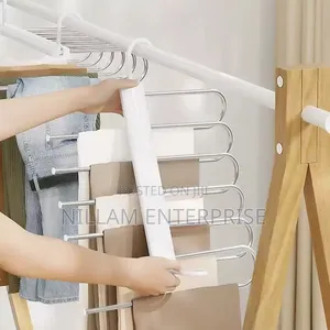 Heavy Duty 6 Layer Folding Pants Hanger