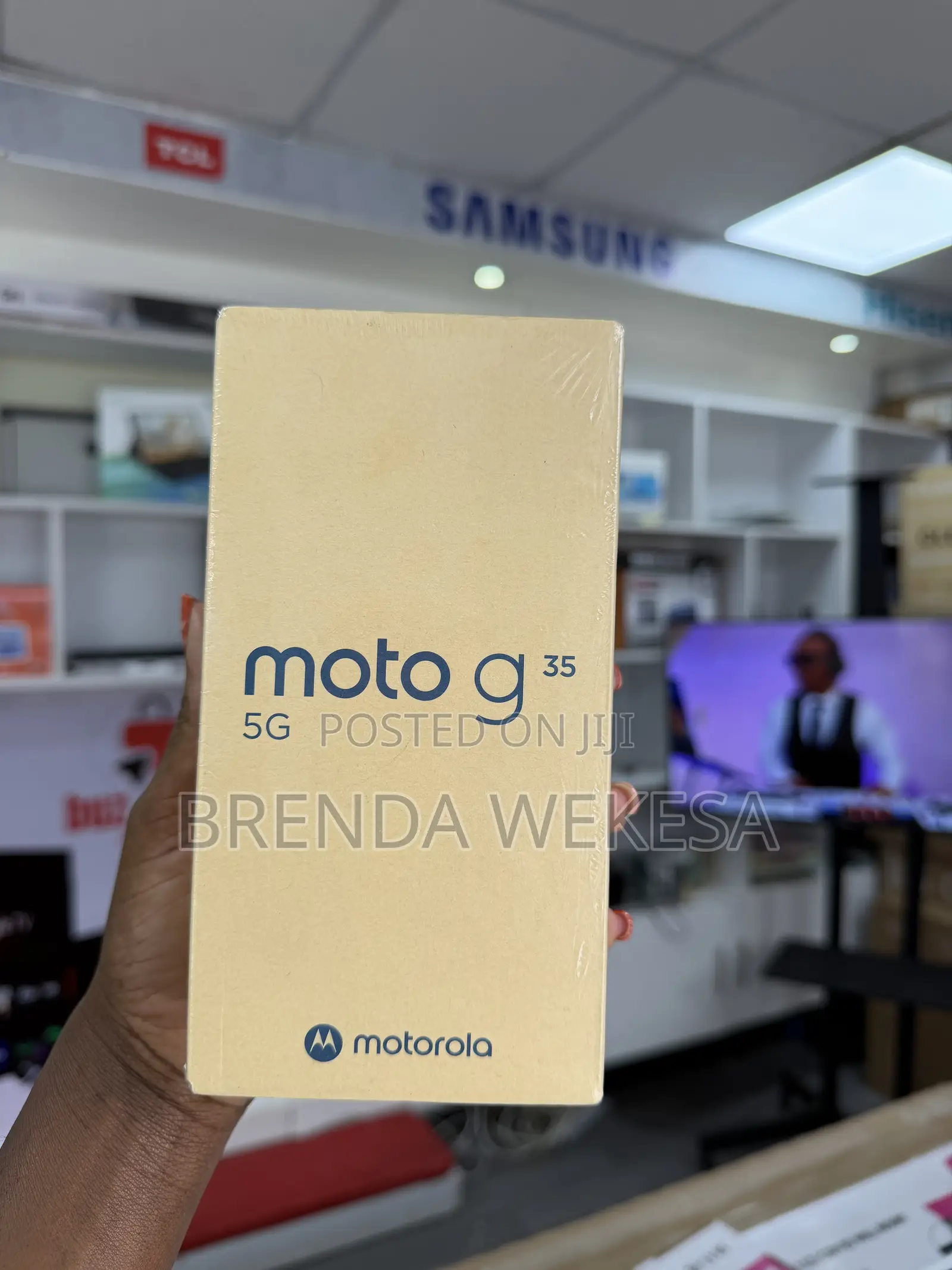 New Motorola Moto G35 128 GB Black