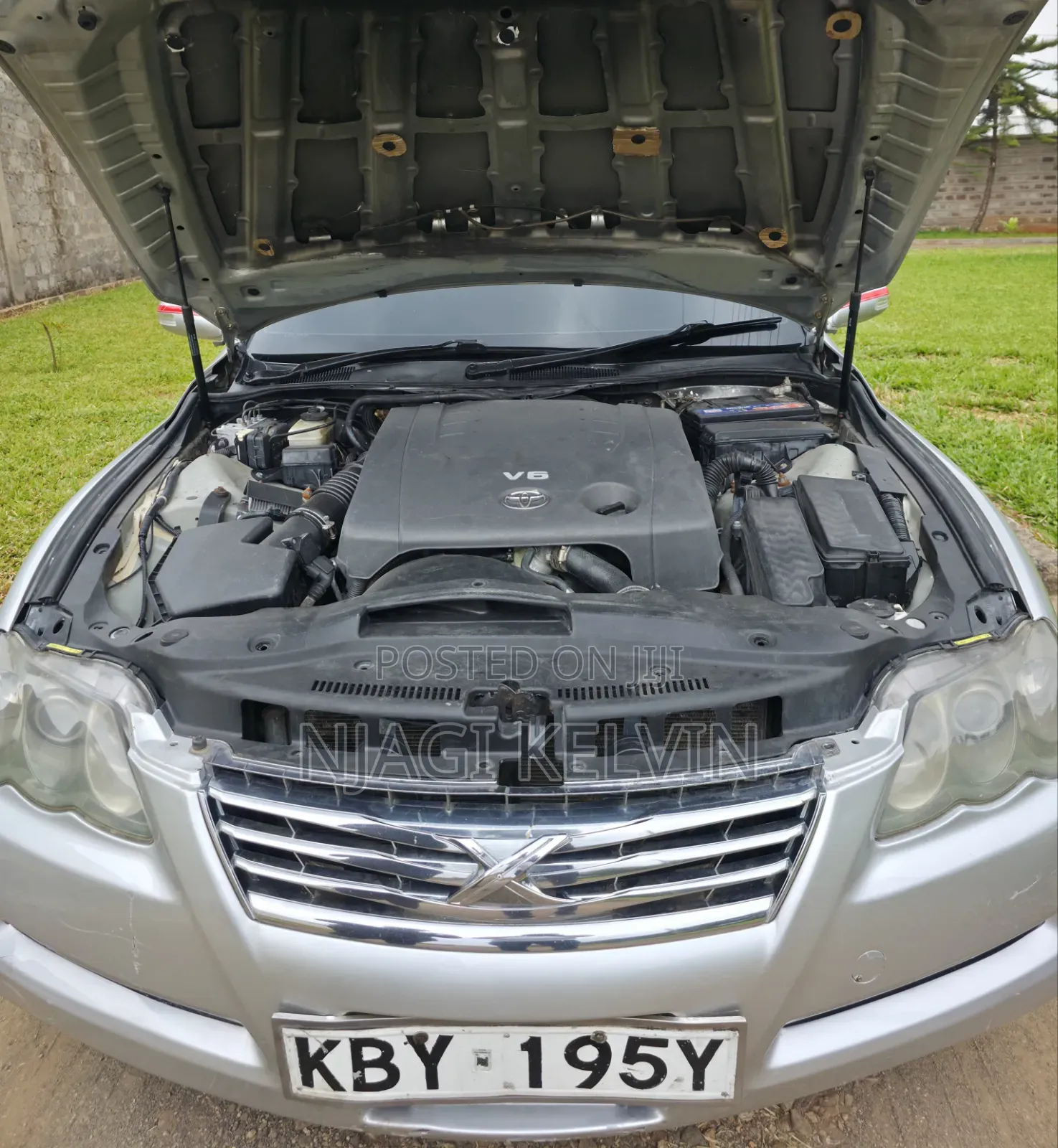 Toyota Mark X 2007 Silver