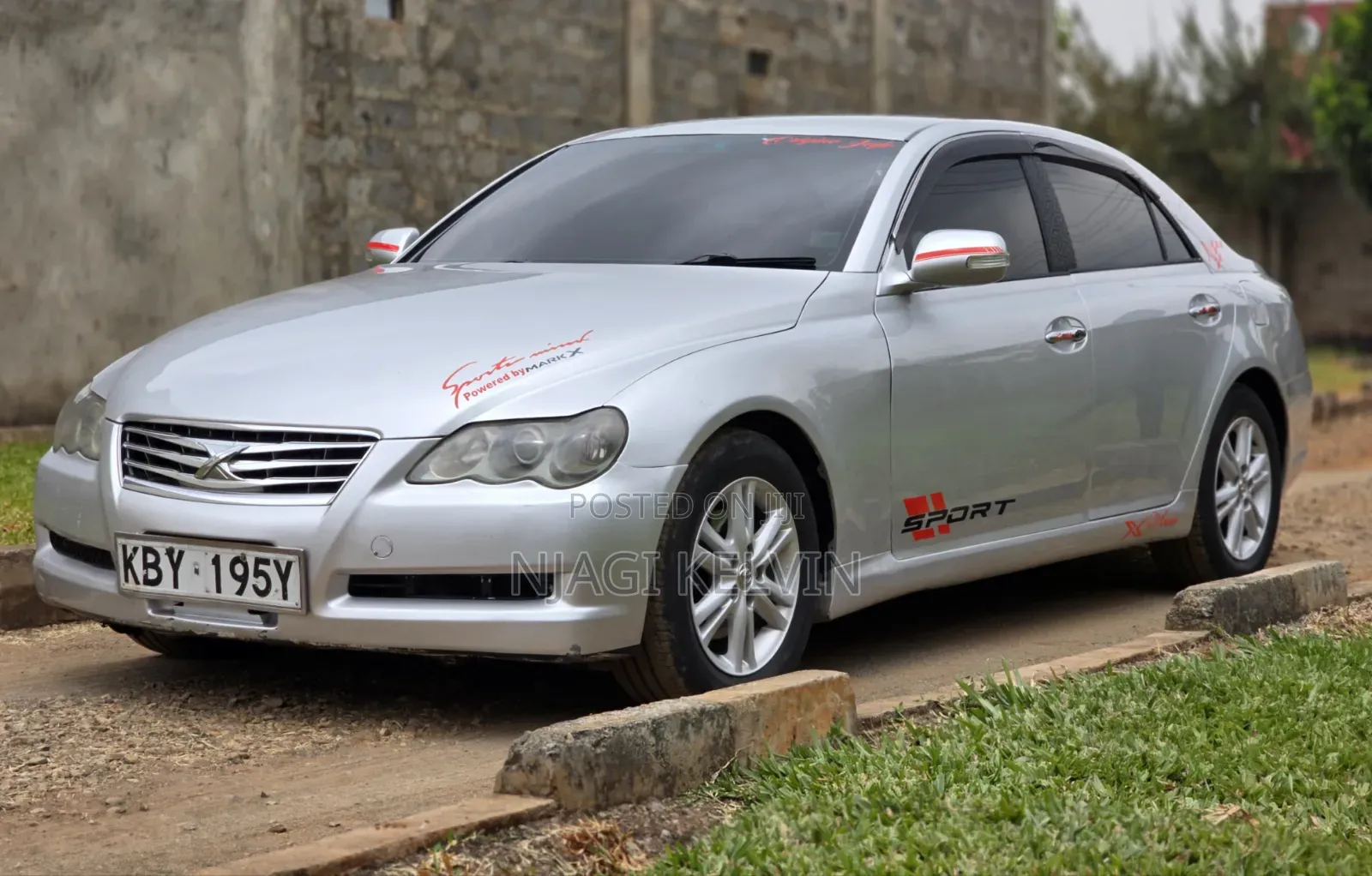 Toyota Mark X 2007 Silver