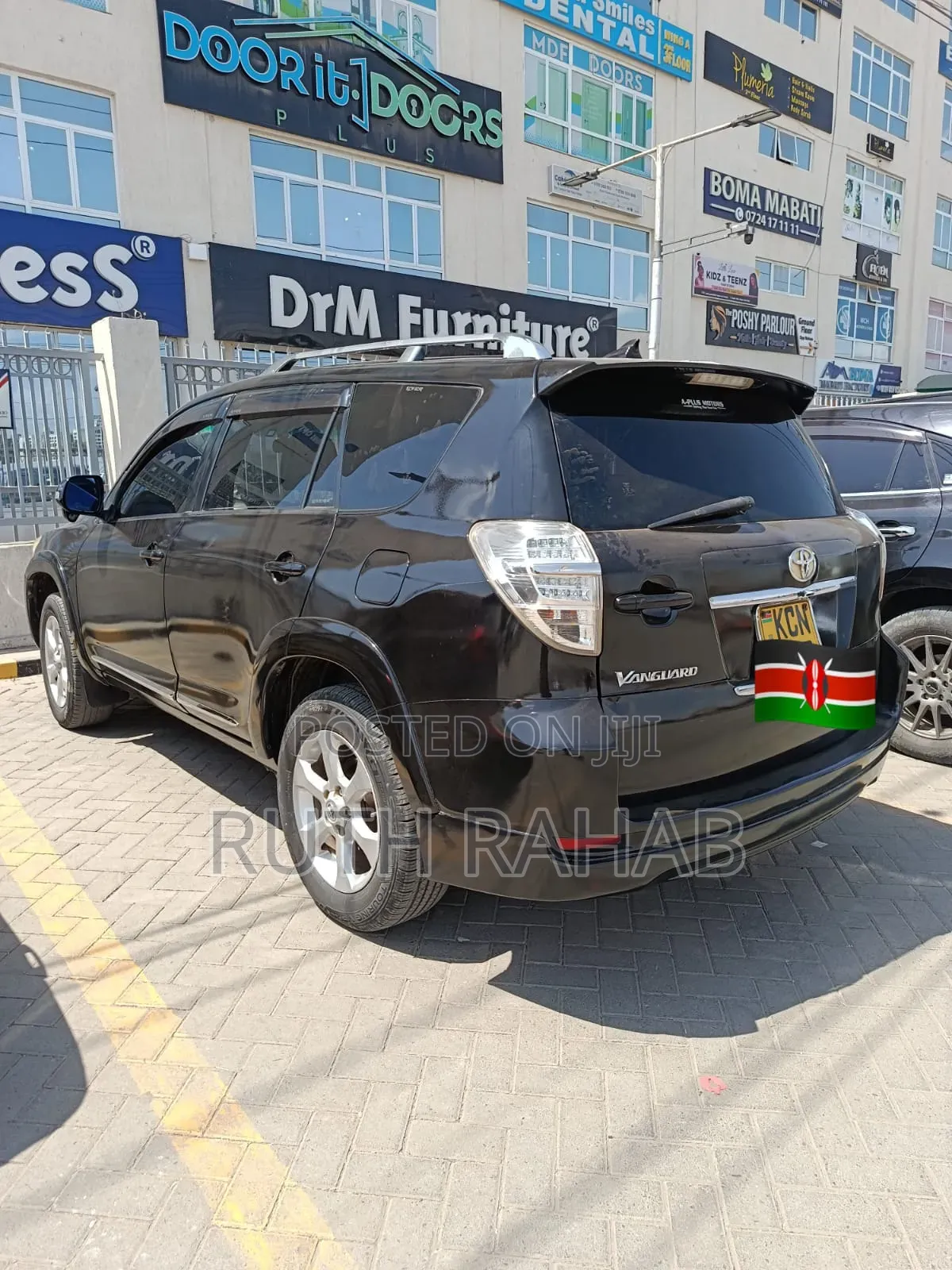 Toyota Vanguard 2011 Black
