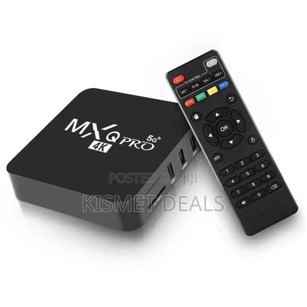 MXQ Pro 5g Android Smart TV Box Fast Wifi and Ethernet Support - thumbnail 2