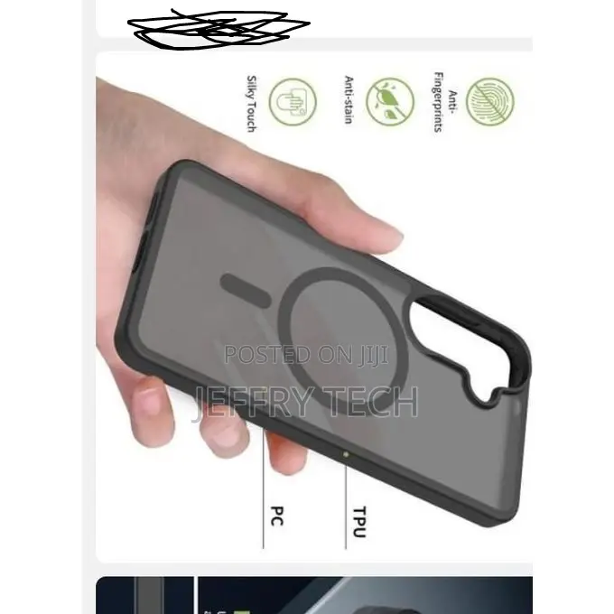Samsung Galaxy S26 Plus With Built in Magnet Military Grade Drop Prote