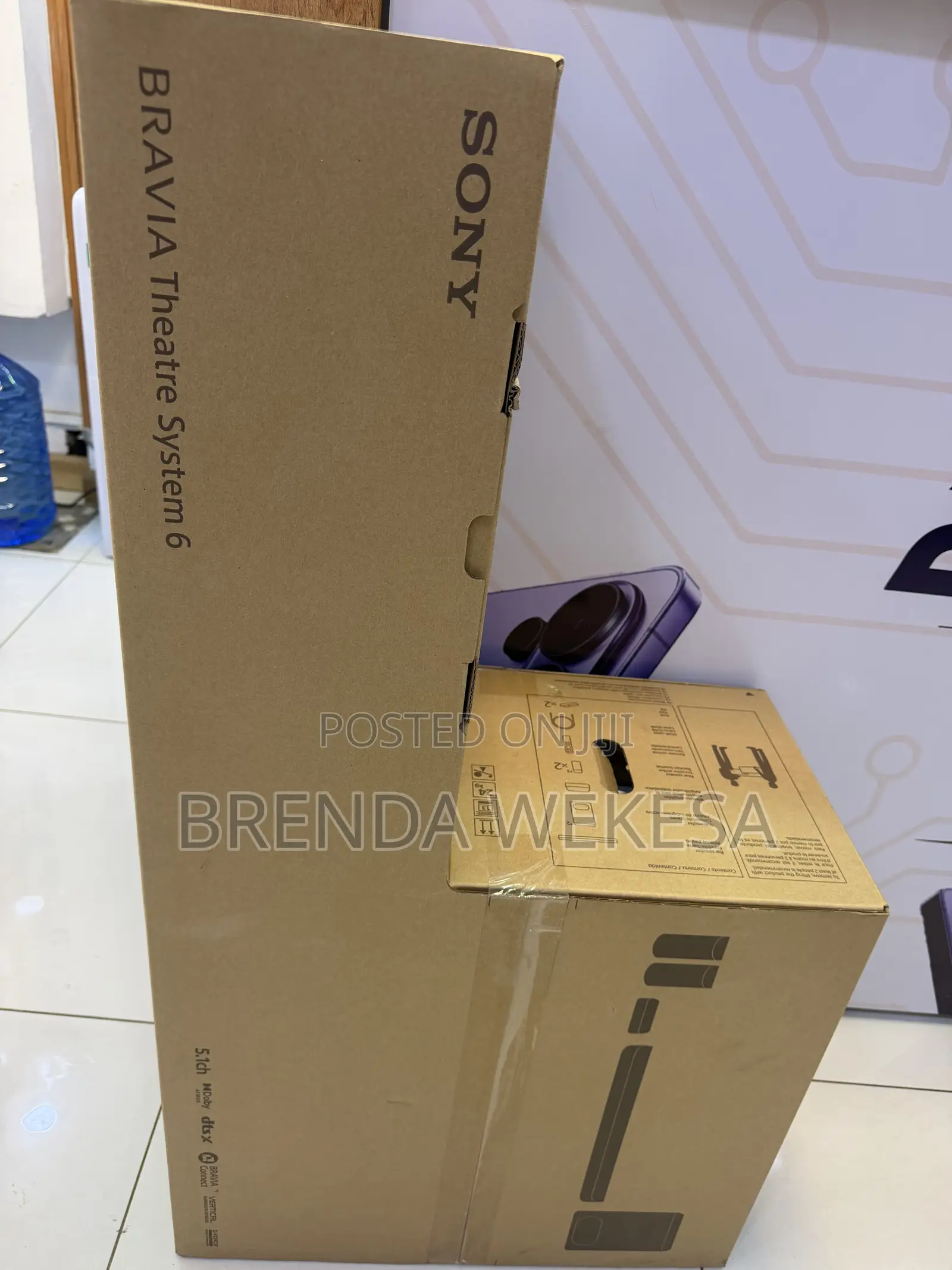 Sony Ht-S60 Bravia Theatre 6 | 5.1ch With Dolby Atmos