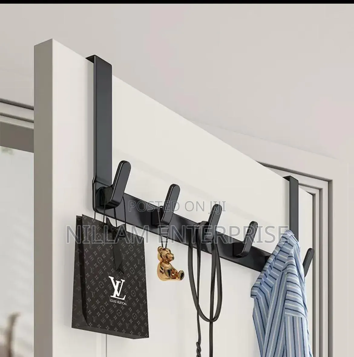 Heavy-Duty Over-the-Door Rack