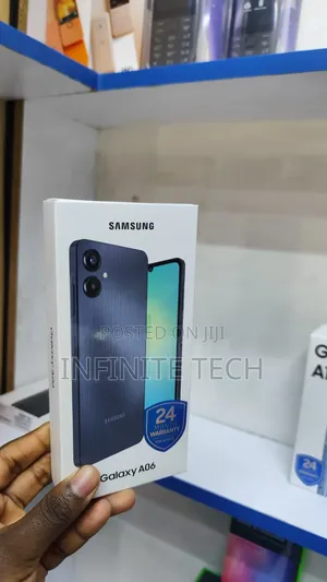New Samsung Galaxy A06 128 GB Black