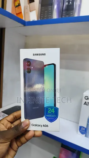 New Samsung Galaxy A06 128 GB Black