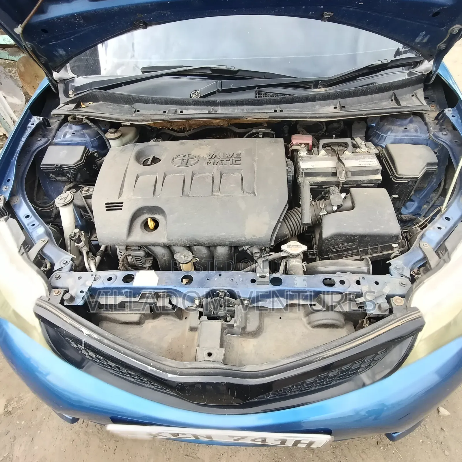 Toyota Corolla Fielder 2013 Blue