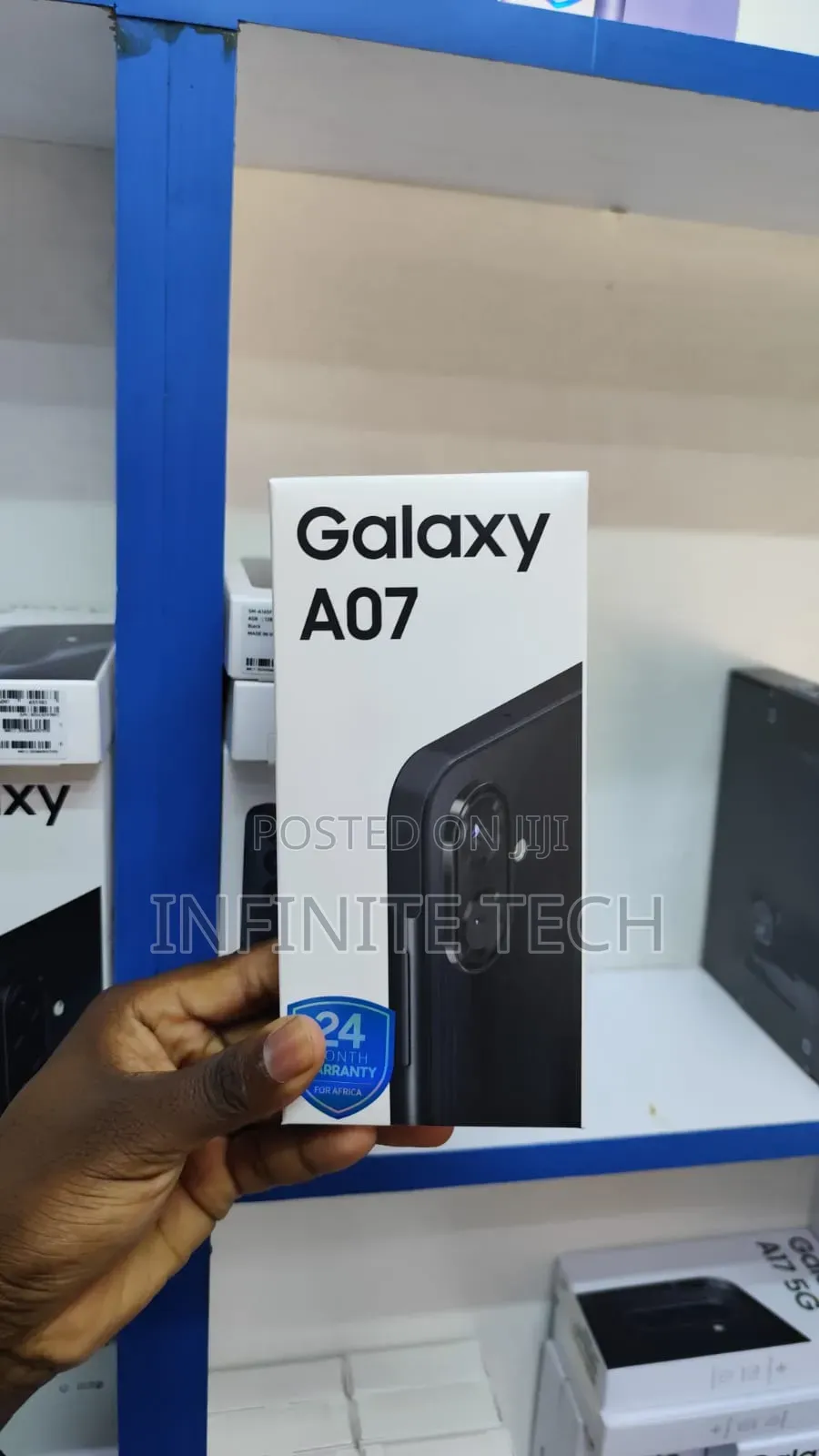 New Samsung Galaxy A07 5G 128 GB Black