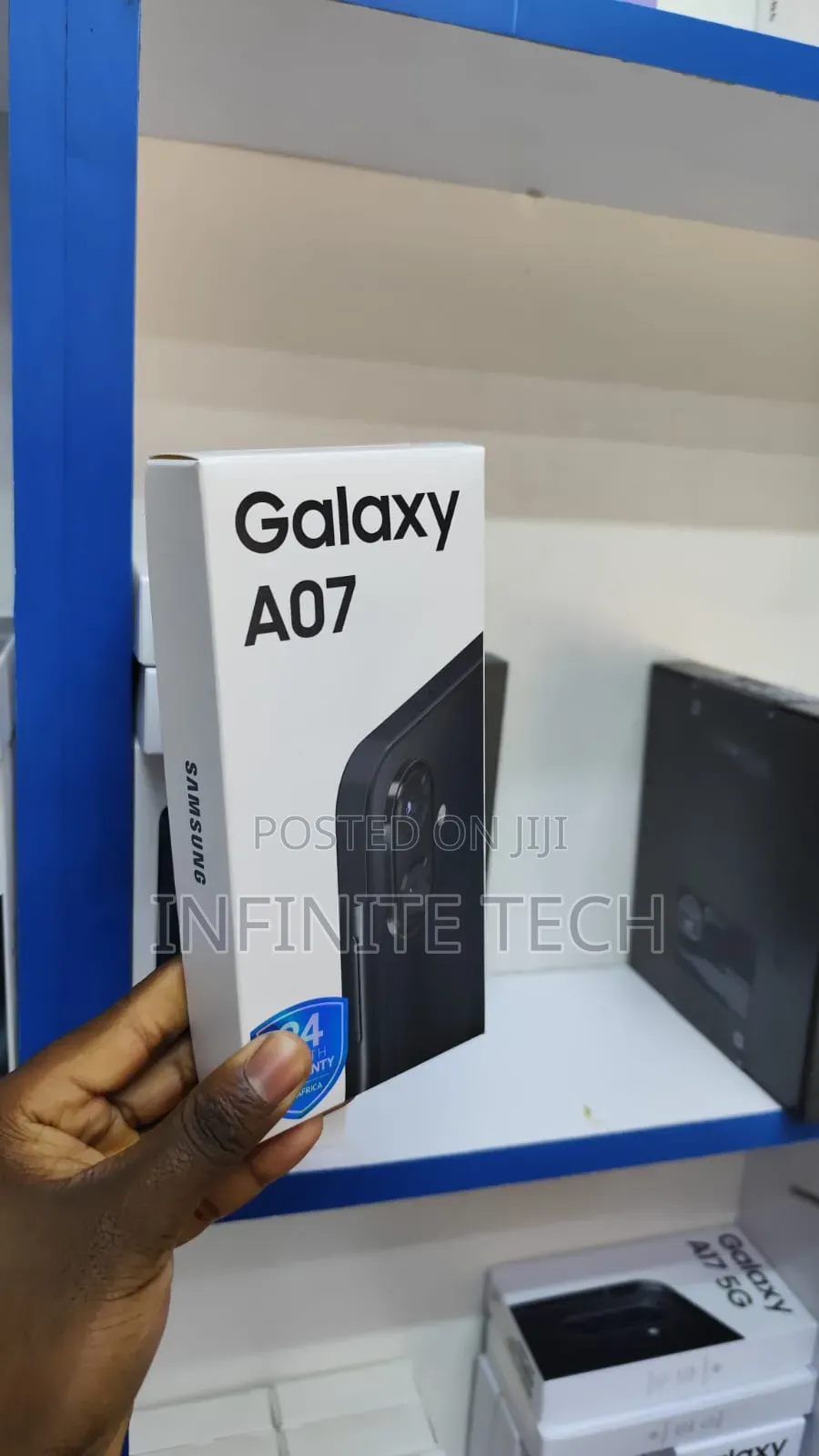 New Samsung Galaxy A07 5G 128 GB Black