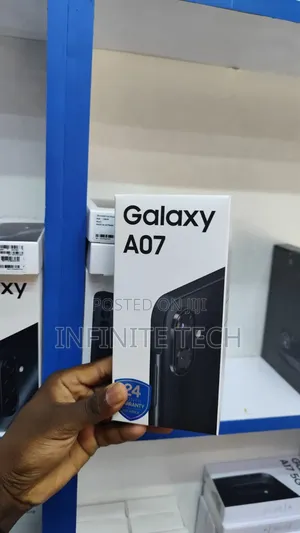 New Samsung Galaxy A07 5G 128 GB Black