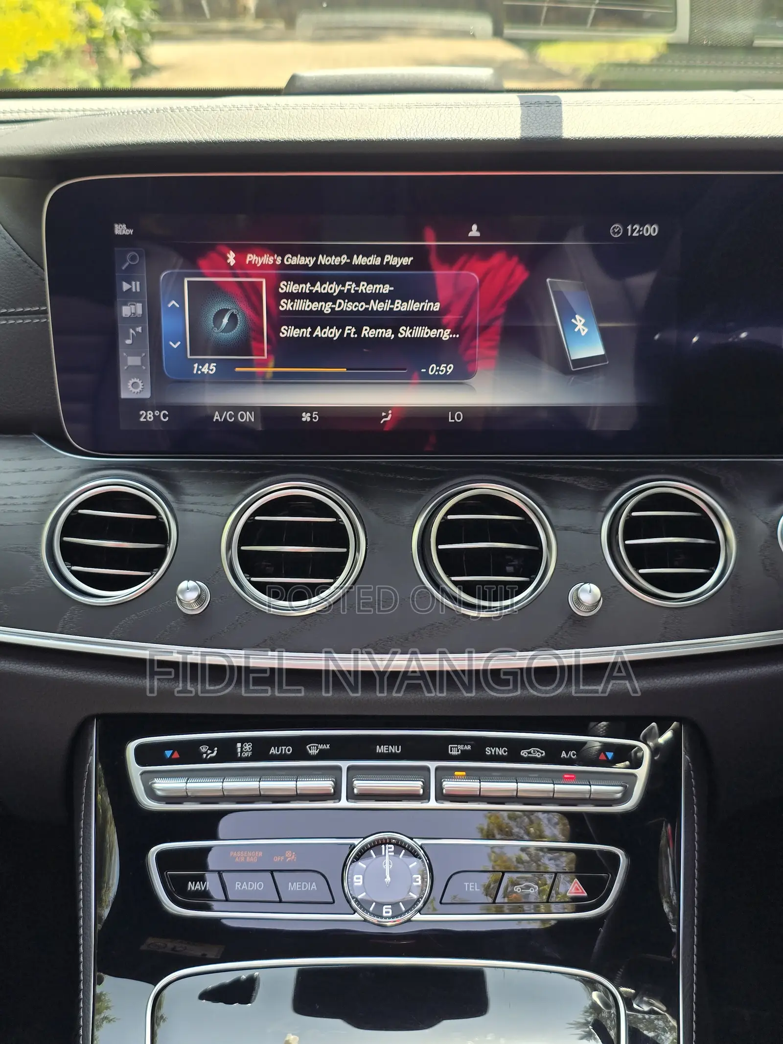 Mercedes-Benz E200 2019 Black