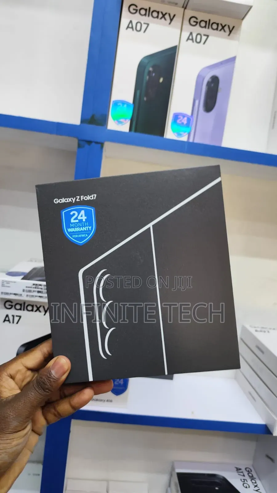 New Samsung Galaxy Z Fold7 512 GB Black