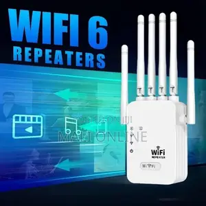 6 Antenna 1200mbps Dual Band Wifi Repeater Ap Router 2.4g/5g