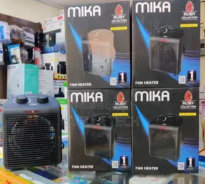 Mika Fan Heater, 1000w-2000w, Grey
Mh105g