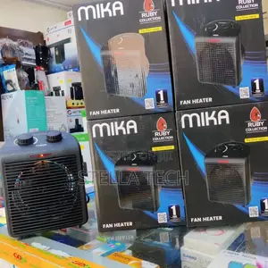 Mika Fan Heater, 1000w-2000w, Grey
Mh105g