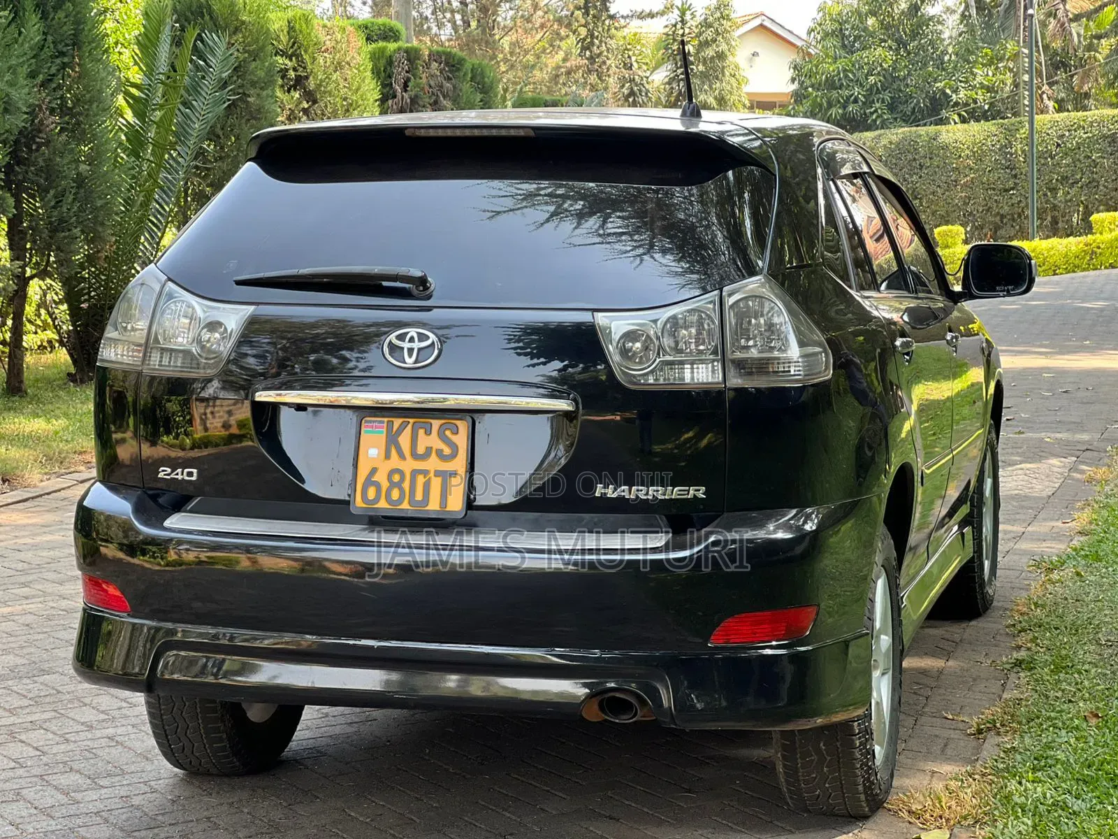 Toyota Harrier 2011 Black