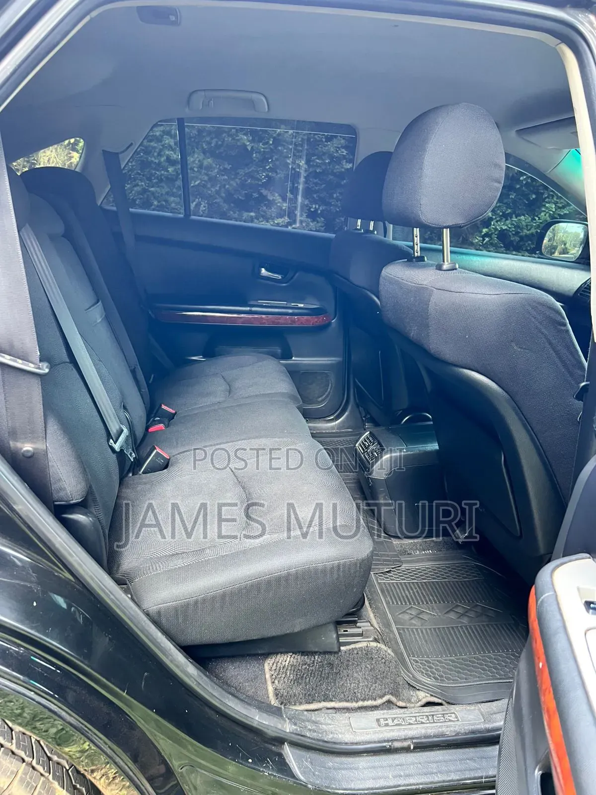 Toyota Harrier 2011 Black
