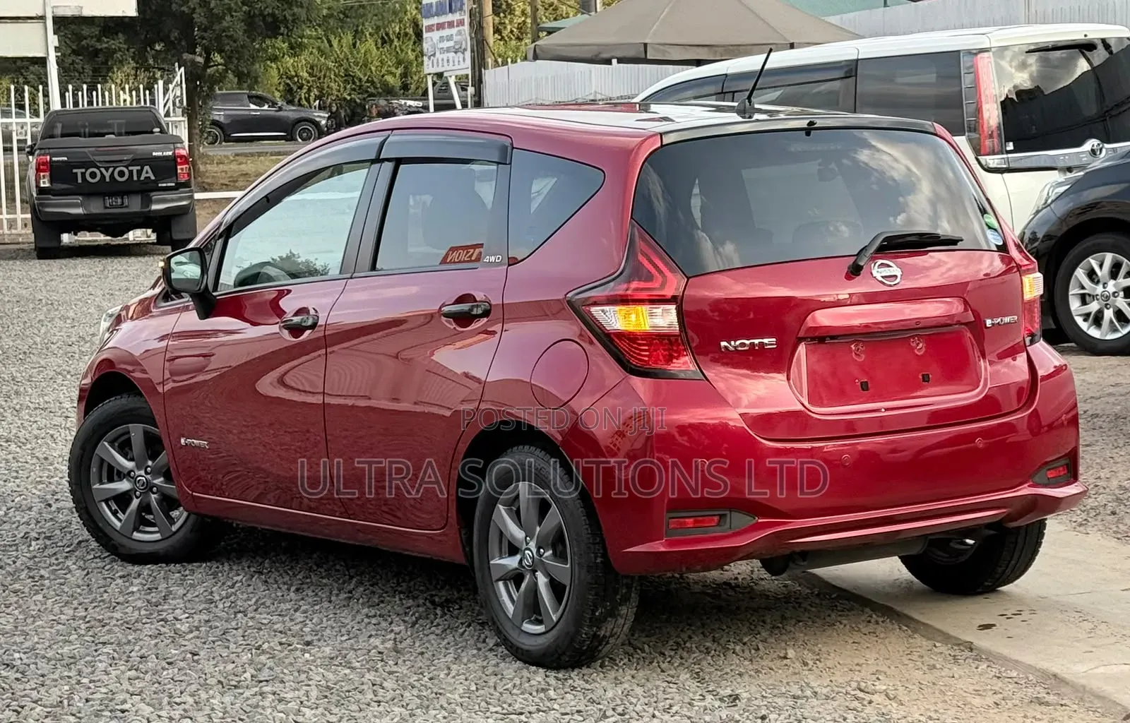 Nissan Note 2019 Red