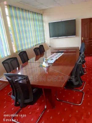 Executive Style | Luxury Red Dotted Office Carpet