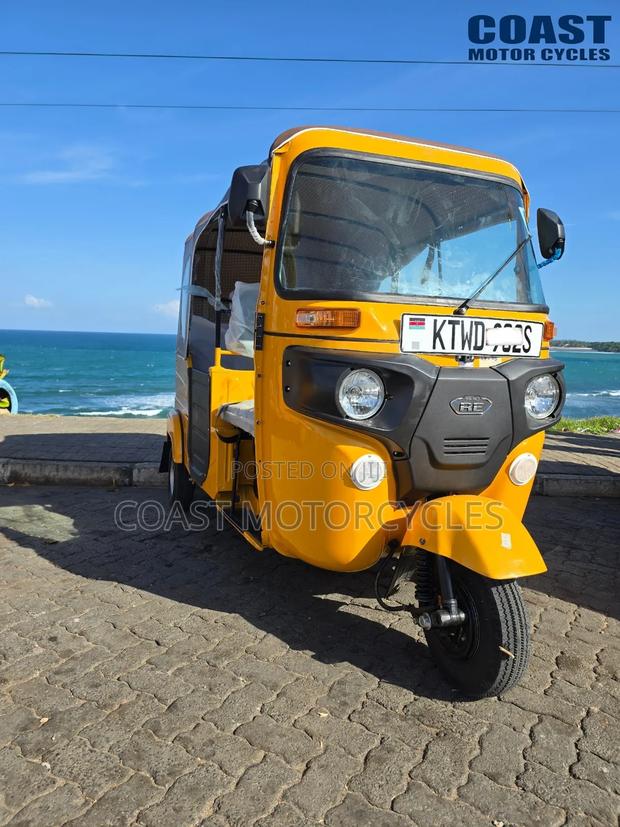 New Bajaj RE 2026 Yellow