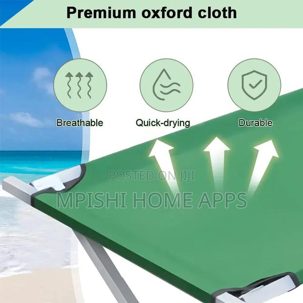 Foldable Camping Bed Green - thumbnail 3