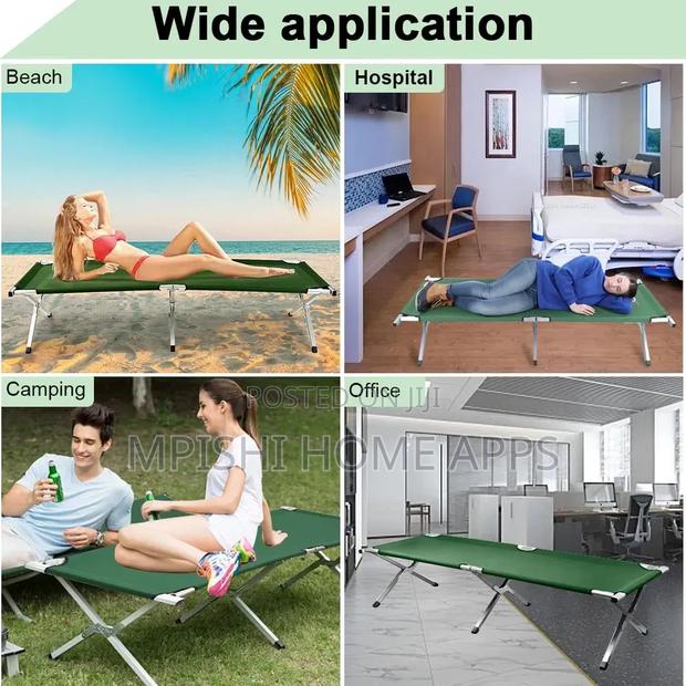Foldable Camping Bed Green - thumbnail 5