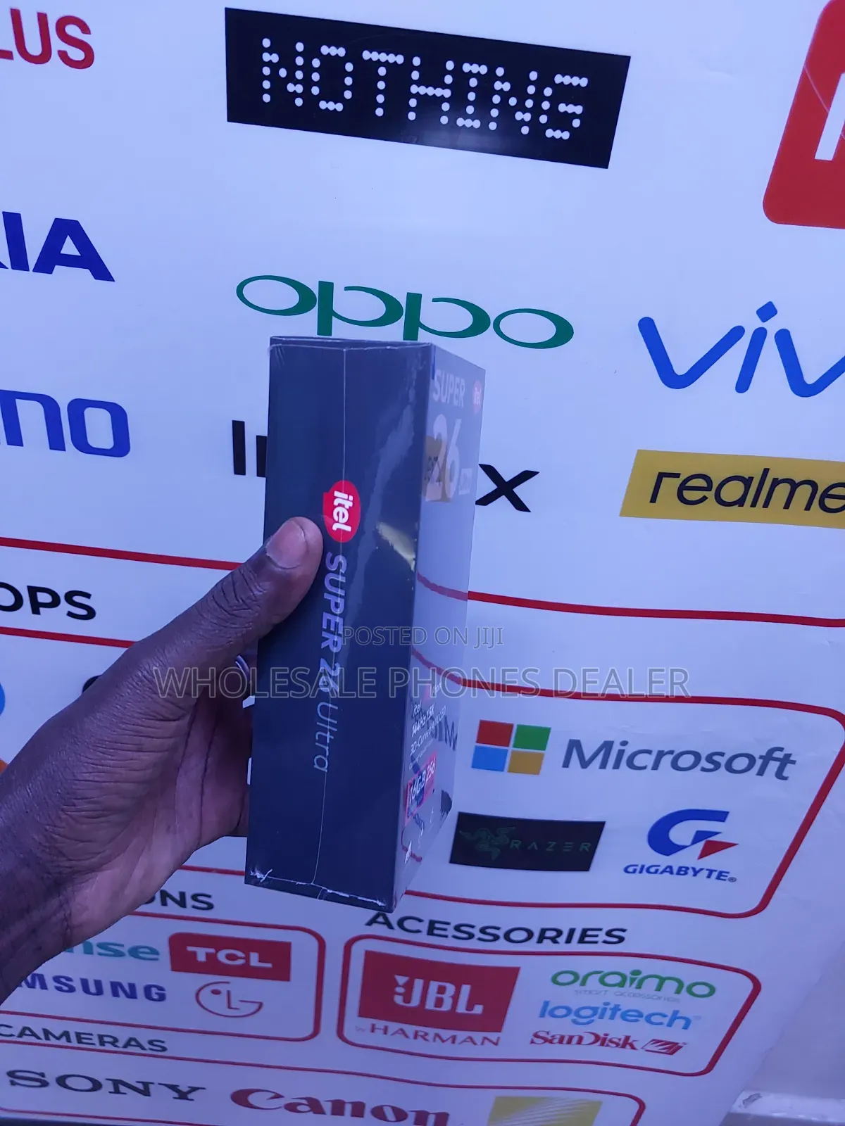 New Itel Super 26 Ultra 256 GB Black