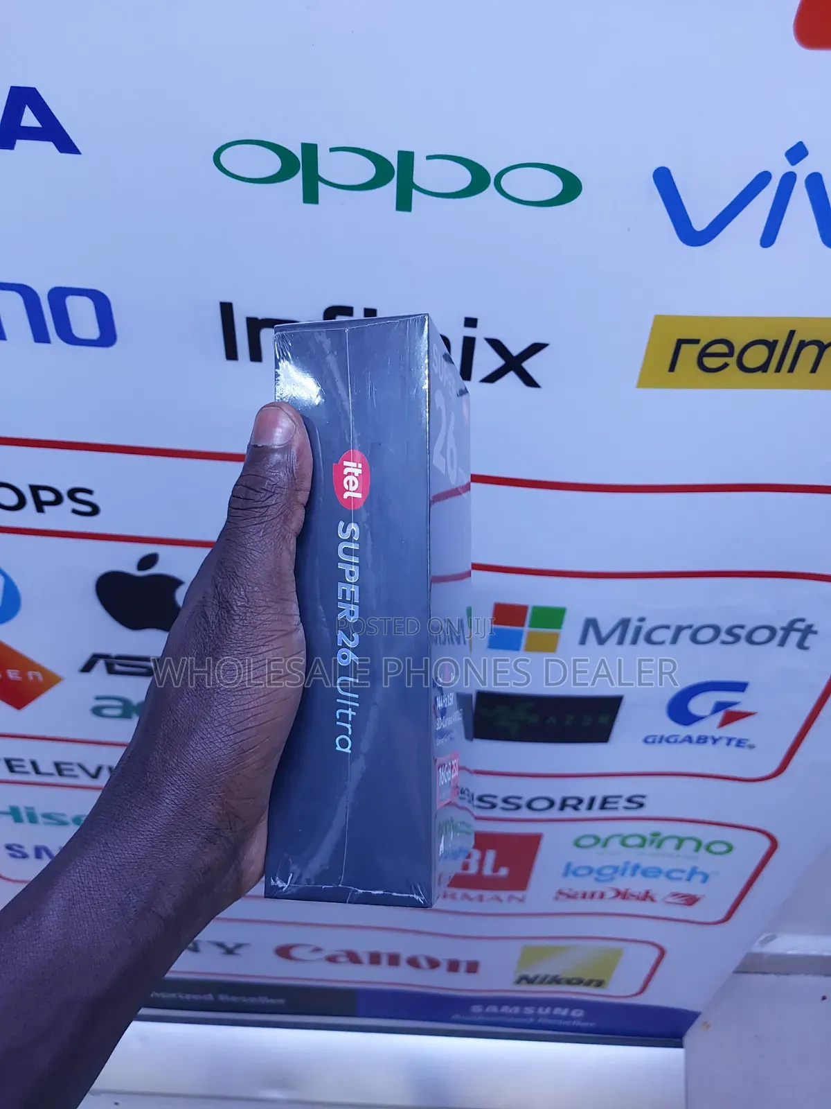 New Itel Super 26 Ultra 256 GB Black