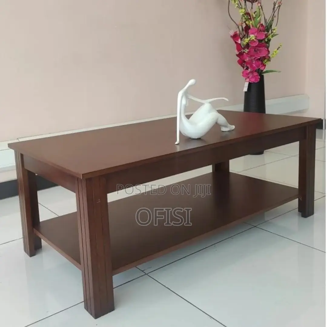 Coffee Table; Mahogany Executive Coffee Table